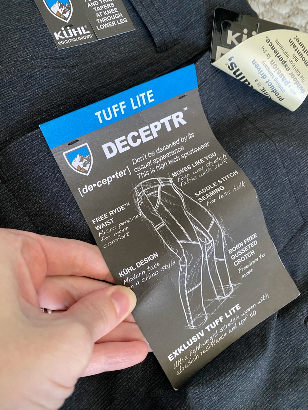 Kuhl Tuff Lite Deceptr Lightweight Pants - Picture 8 of 8